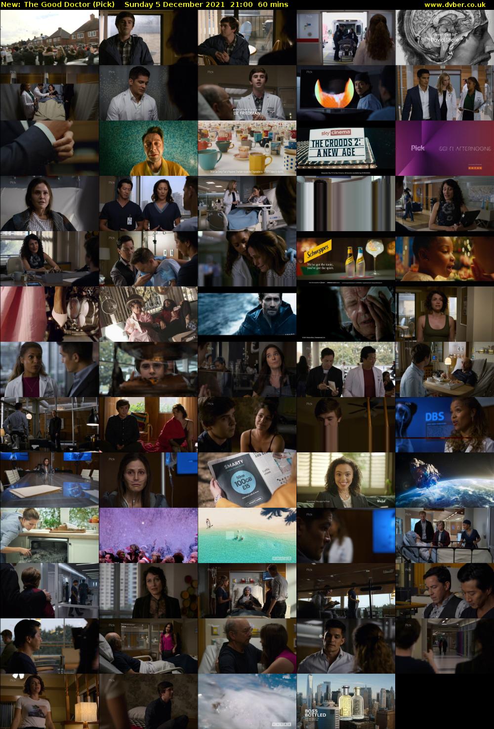 The Good Doctor (Pick) Sunday 5 December 2021 21:00 - 22:00
