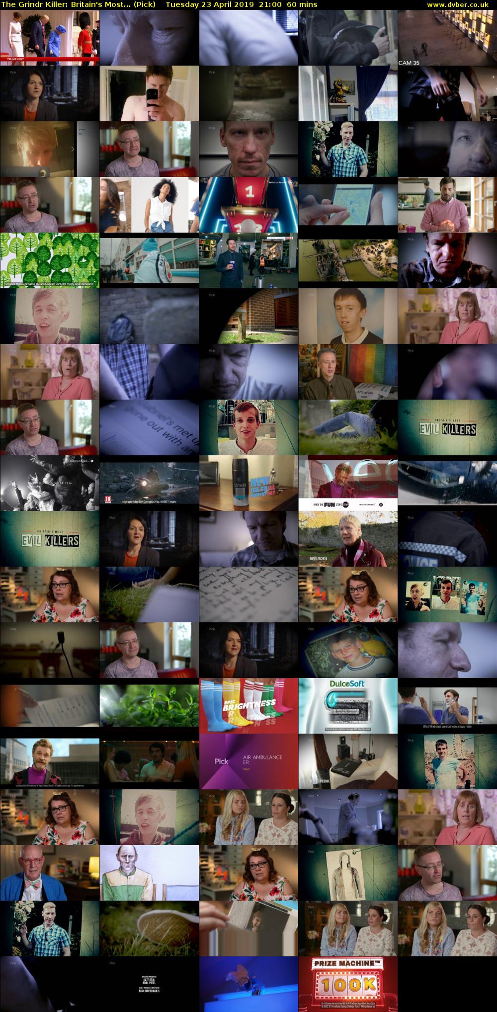 The Grindr Killer: Britain's Most... (Pick) Tuesday 23 April 2019 21:00 - 22:00