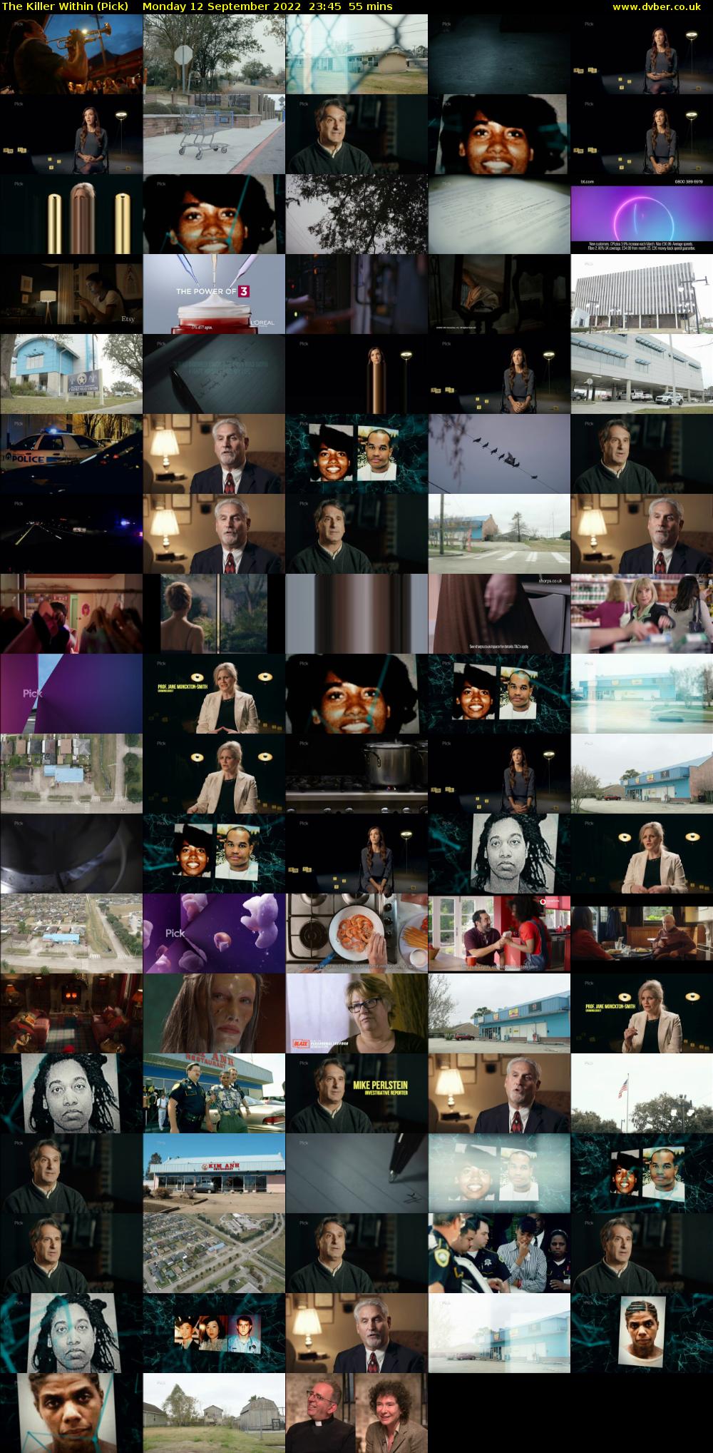 The Killer Within (Pick) Monday 12 September 2022 23:45 - 00:40