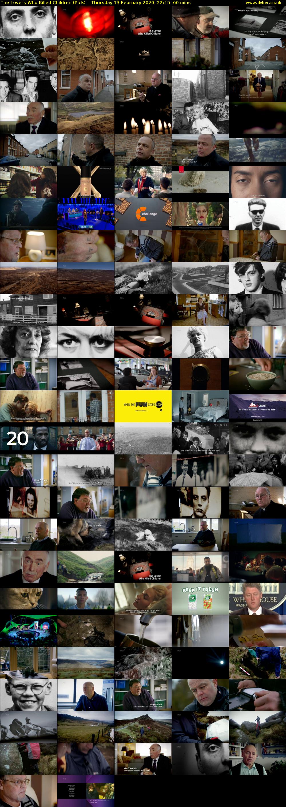 The Lovers Who Killed Children (Pick) Thursday 13 February 2020 22:15 - 23:15