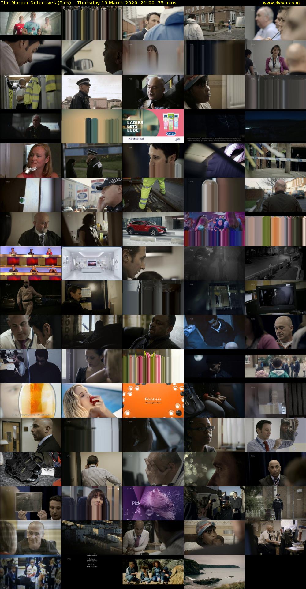 The Murder Detectives (Pick) Thursday 19 March 2020 21:00 - 22:15