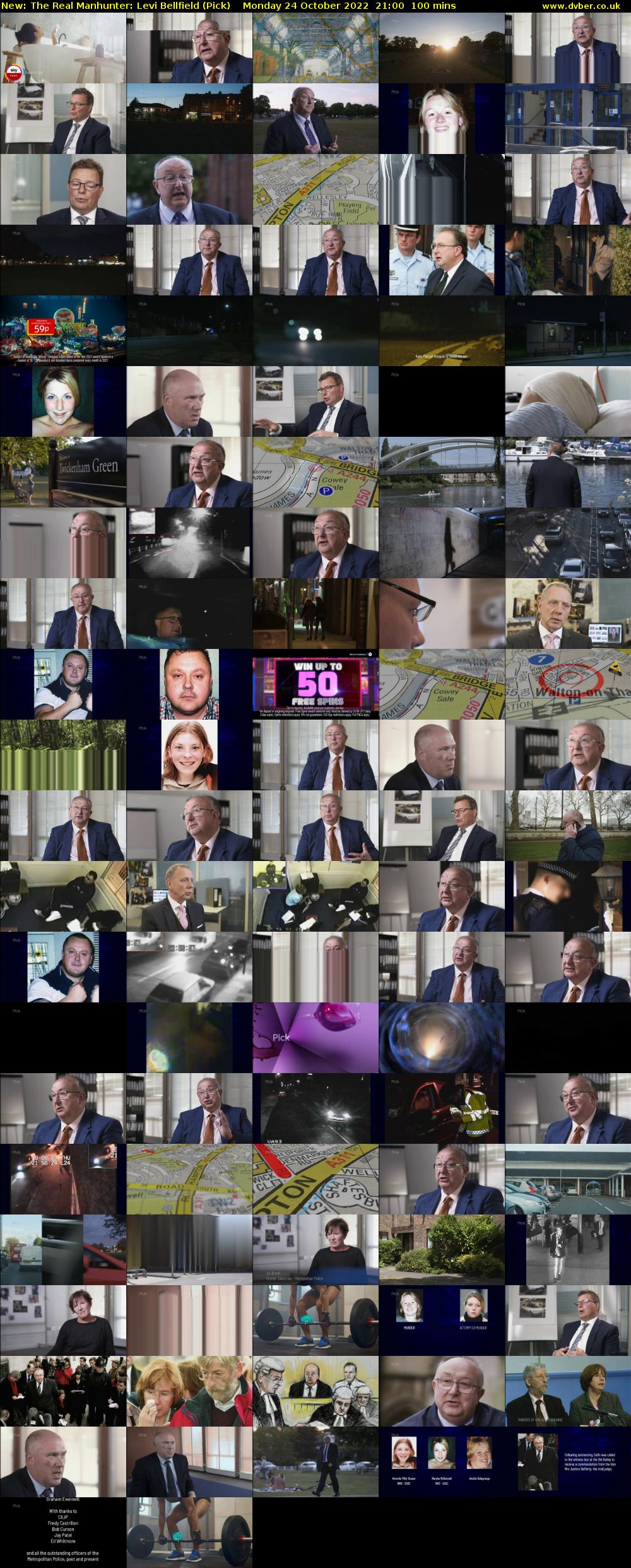 The Real Manhunter: Levi Bellfield (Pick) Monday 24 October 2022 21:00 - 22:40