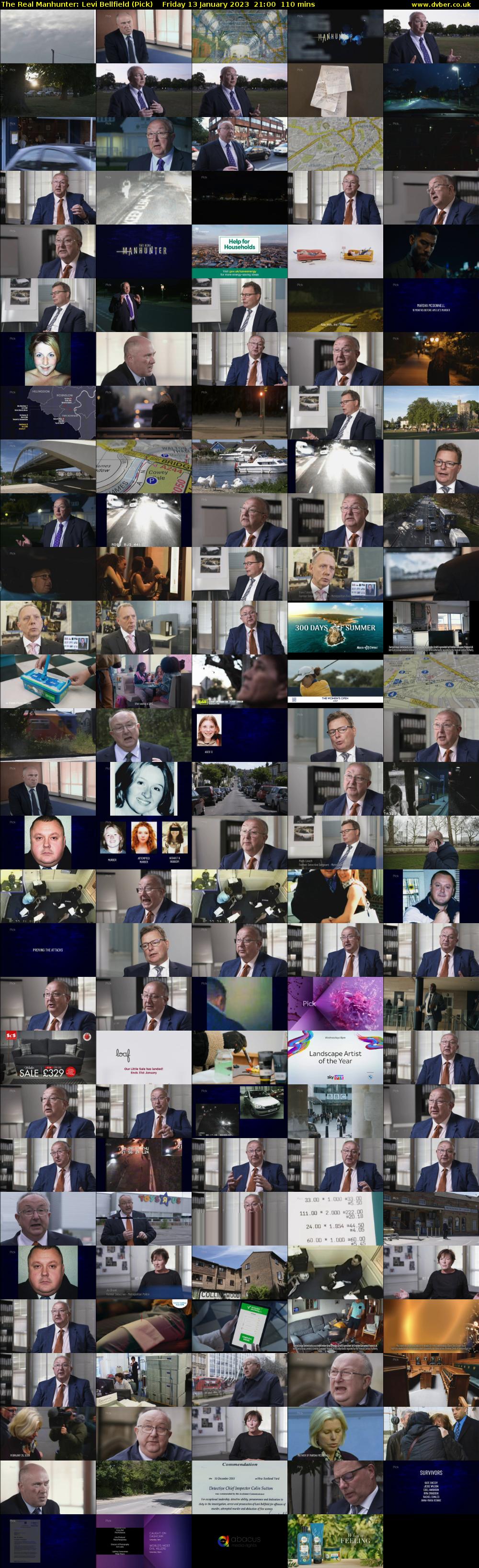 The Real Manhunter: Levi Bellfield (Pick) Friday 13 January 2023 21:00 - 22:50