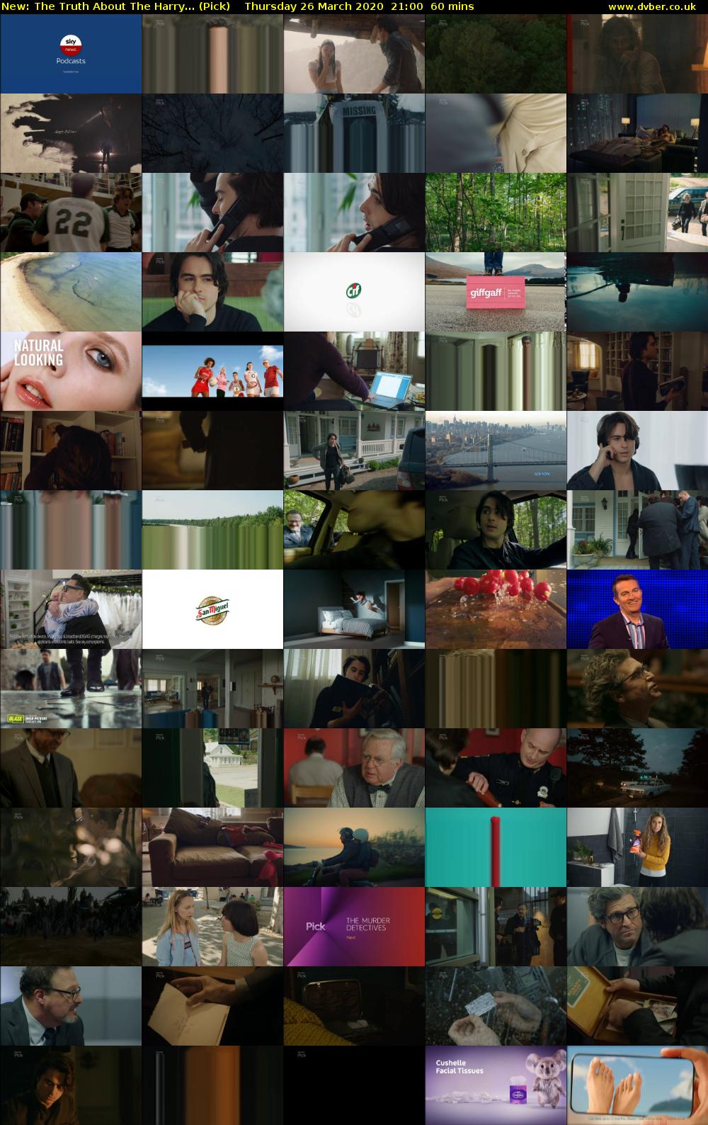 The Truth About The Harry... (Pick) Thursday 26 March 2020 21:00 - 22:00