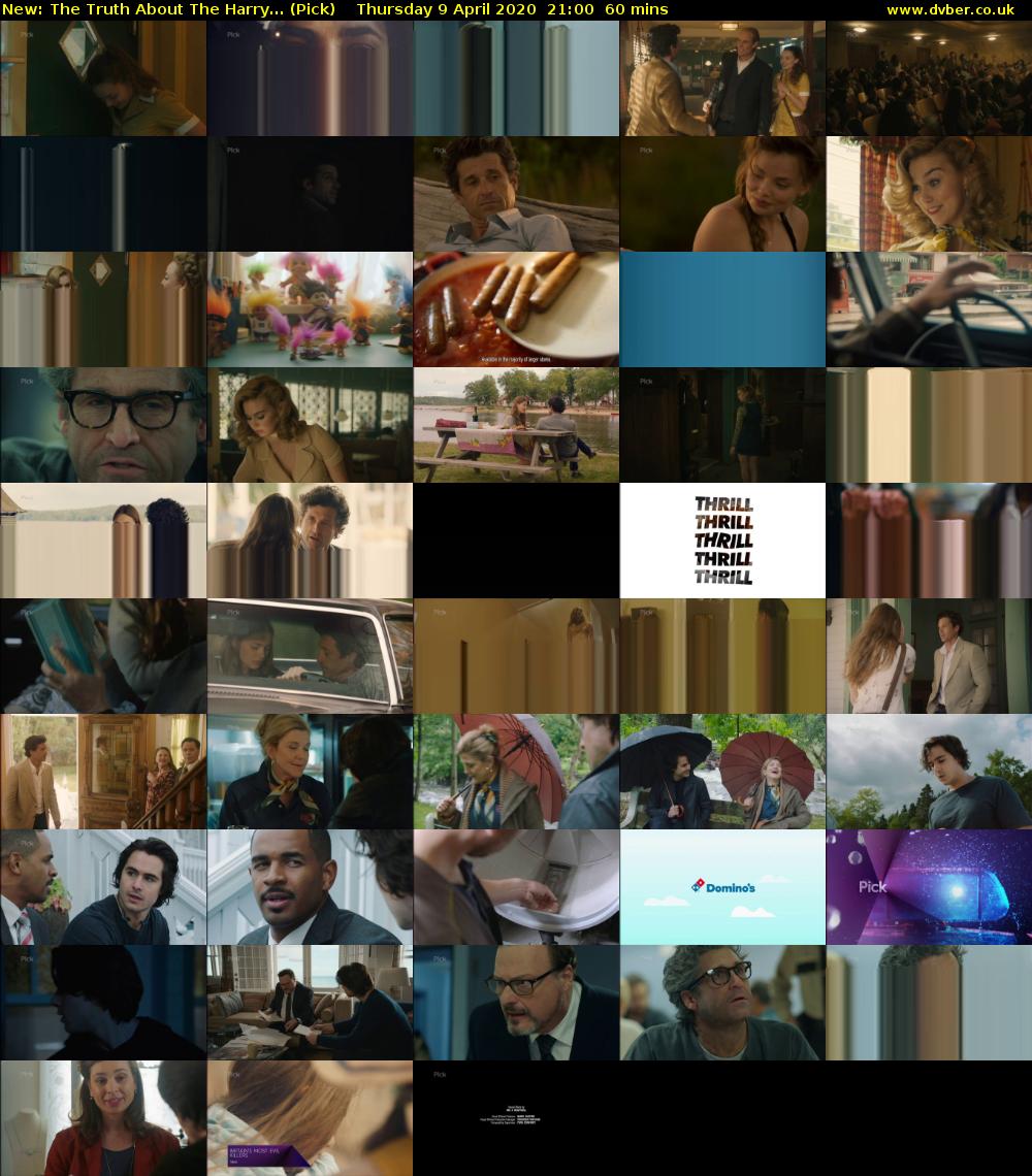 The Truth About The Harry... (Pick) Thursday 9 April 2020 21:00 - 22:00