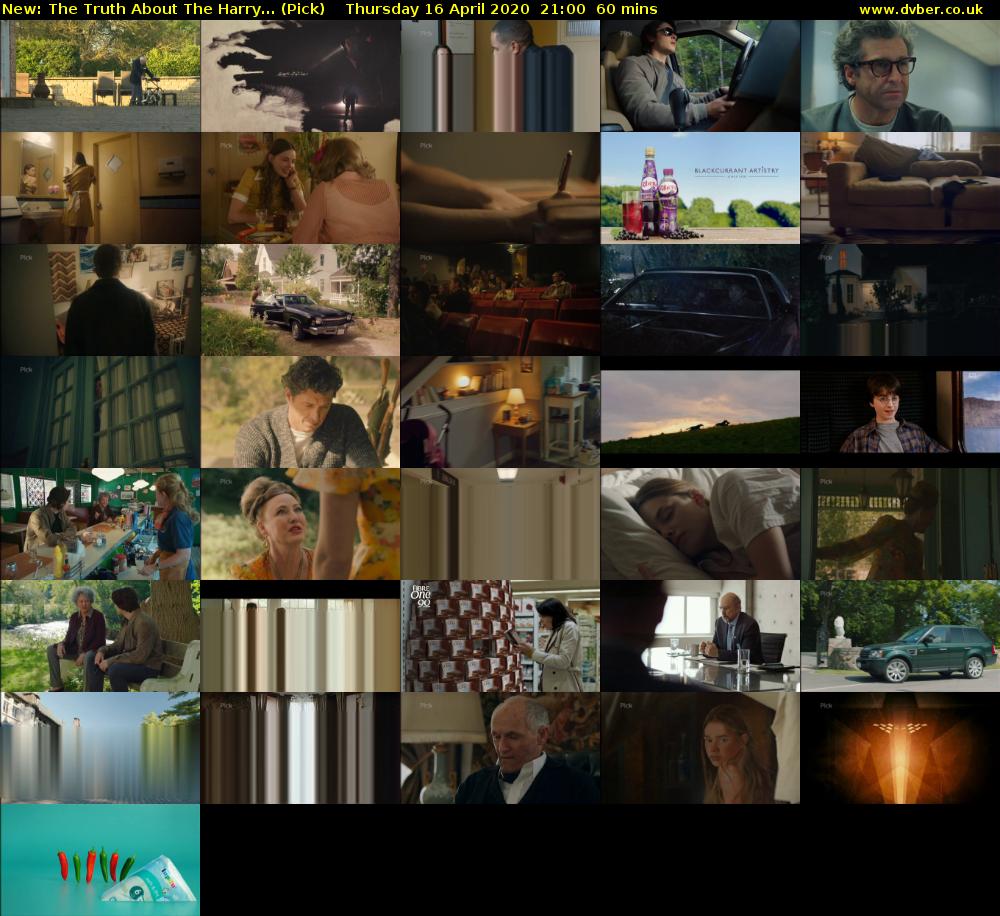 The Truth About The Harry... (Pick) Thursday 16 April 2020 21:00 - 22:00