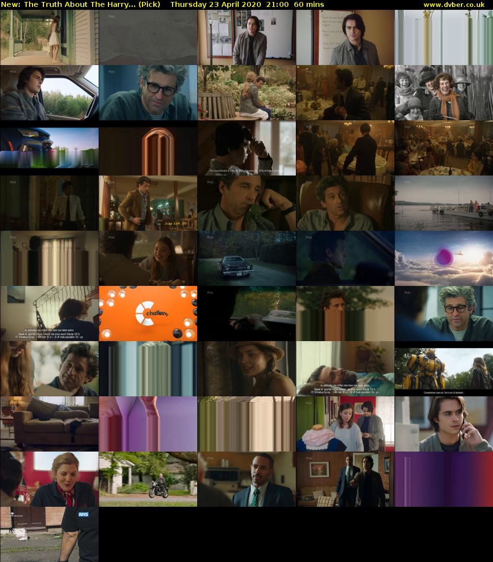 The Truth About The Harry... (Pick) Thursday 23 April 2020 21:00 - 22:00