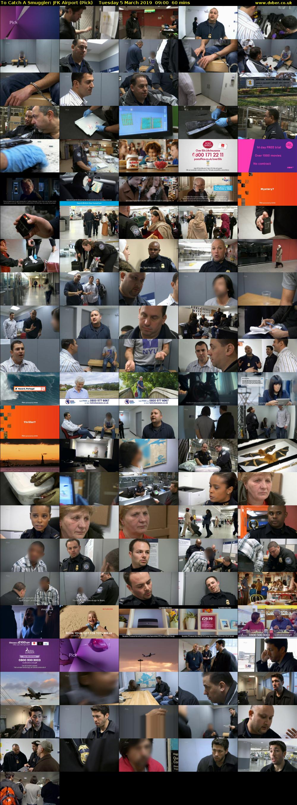 To Catch A Smuggler: JFK Airport (Pick) Tuesday 5 March 2019 09:00 - 10:00