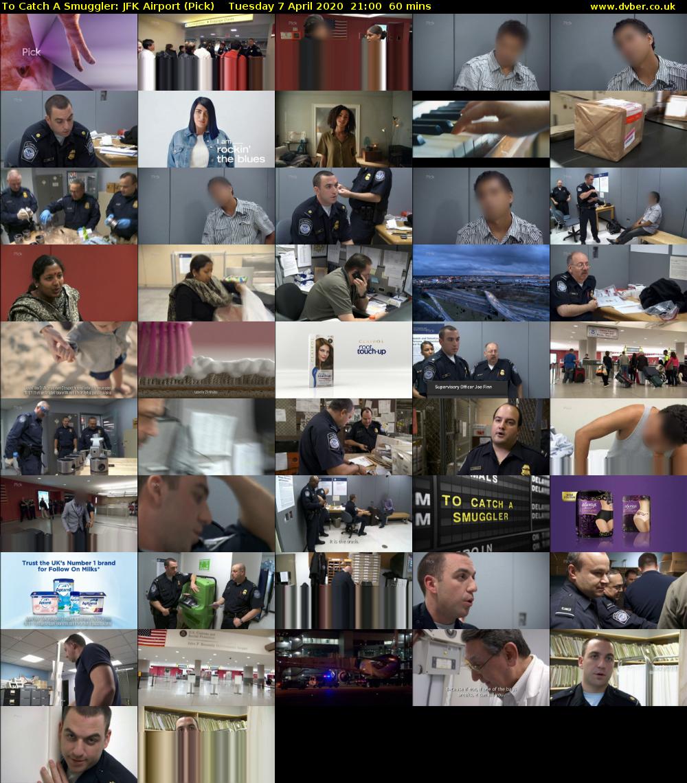 To Catch A Smuggler: JFK Airport (Pick) Tuesday 7 April 2020 21:00 - 22:00