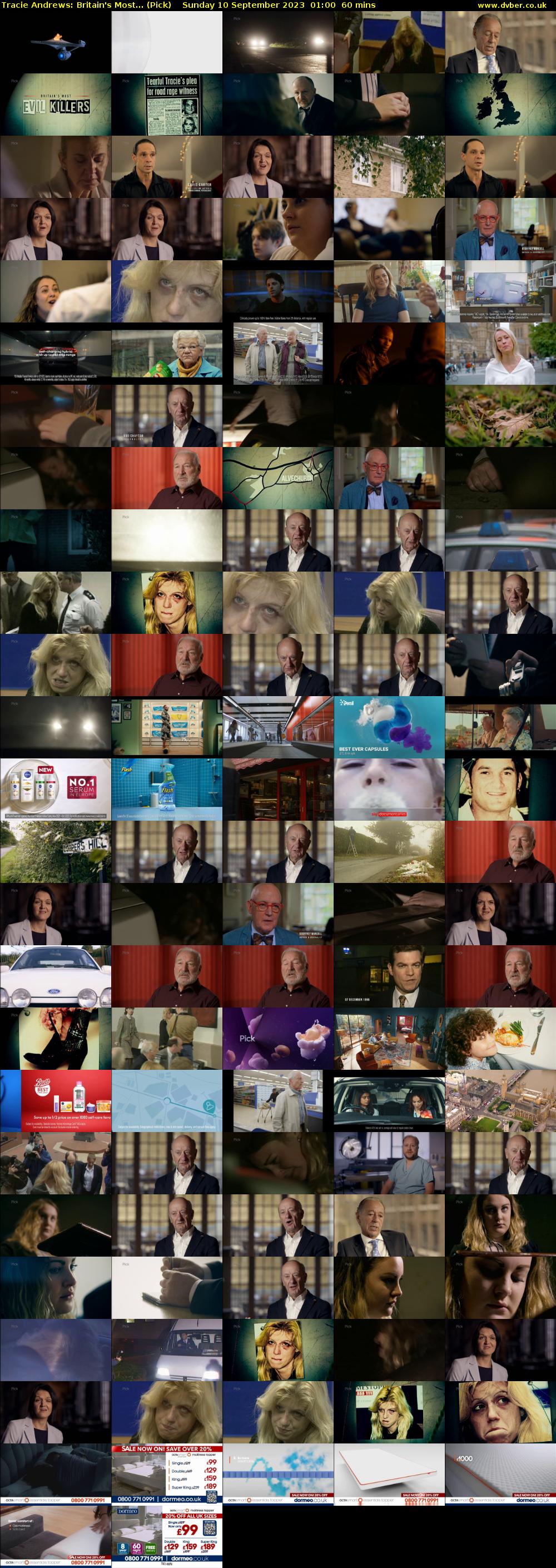 Tracie Andrews: Britain's Most... (Pick) Sunday 10 September 2023 01:00 - 02:00