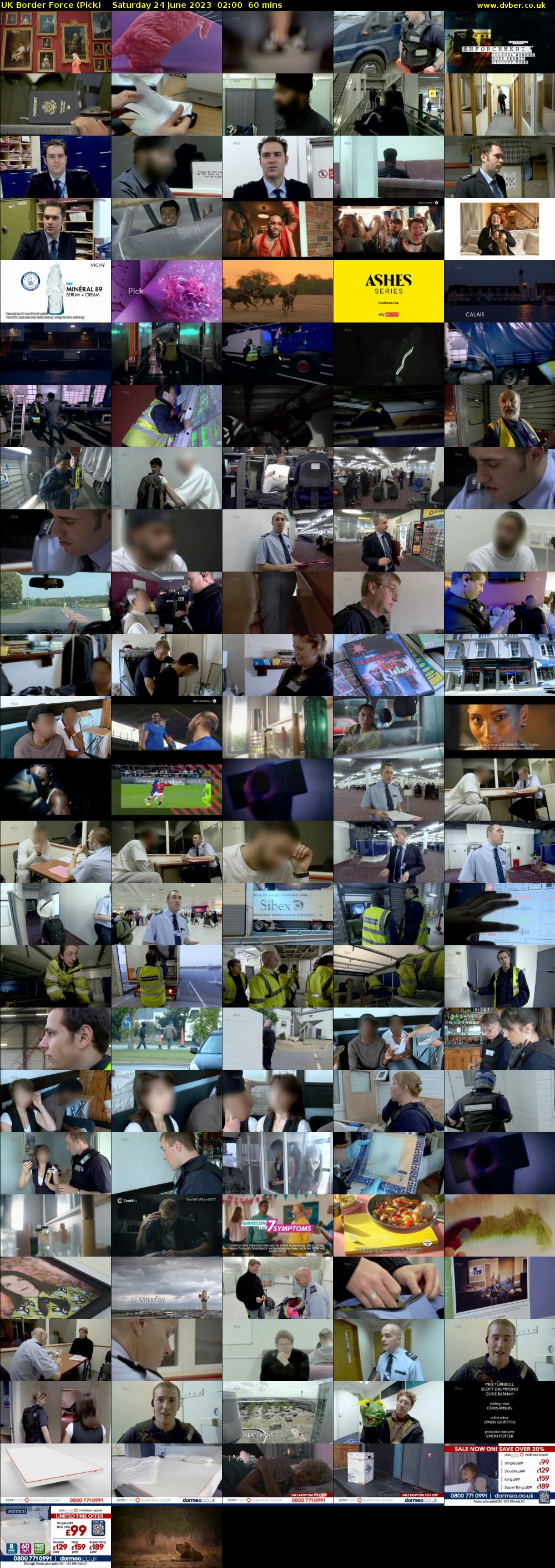 UK Border Force (Pick) Saturday 24 June 2023 02:00 - 03:00