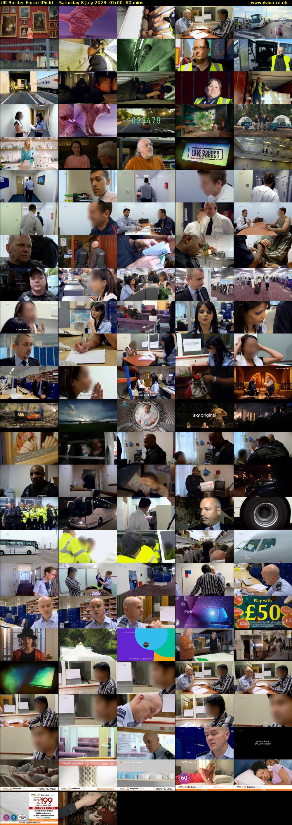 UK Border Force (Pick) Saturday 8 July 2023 02:00 - 03:00