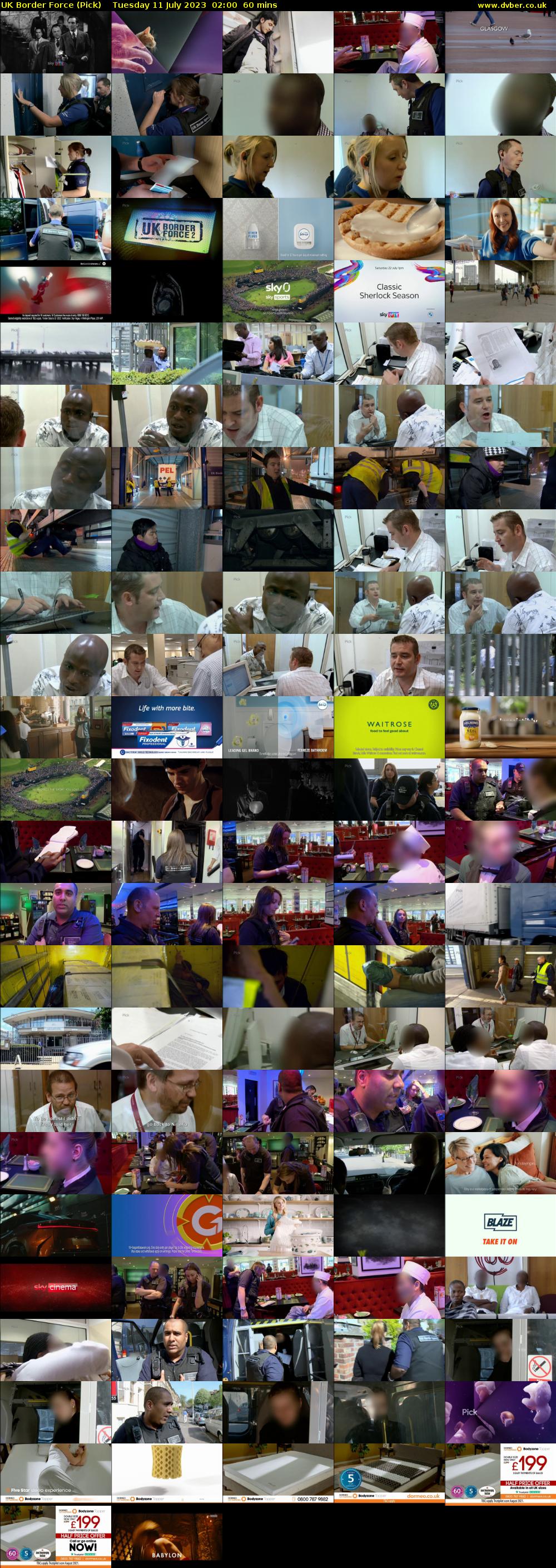UK Border Force (Pick) Tuesday 11 July 2023 02:00 - 03:00