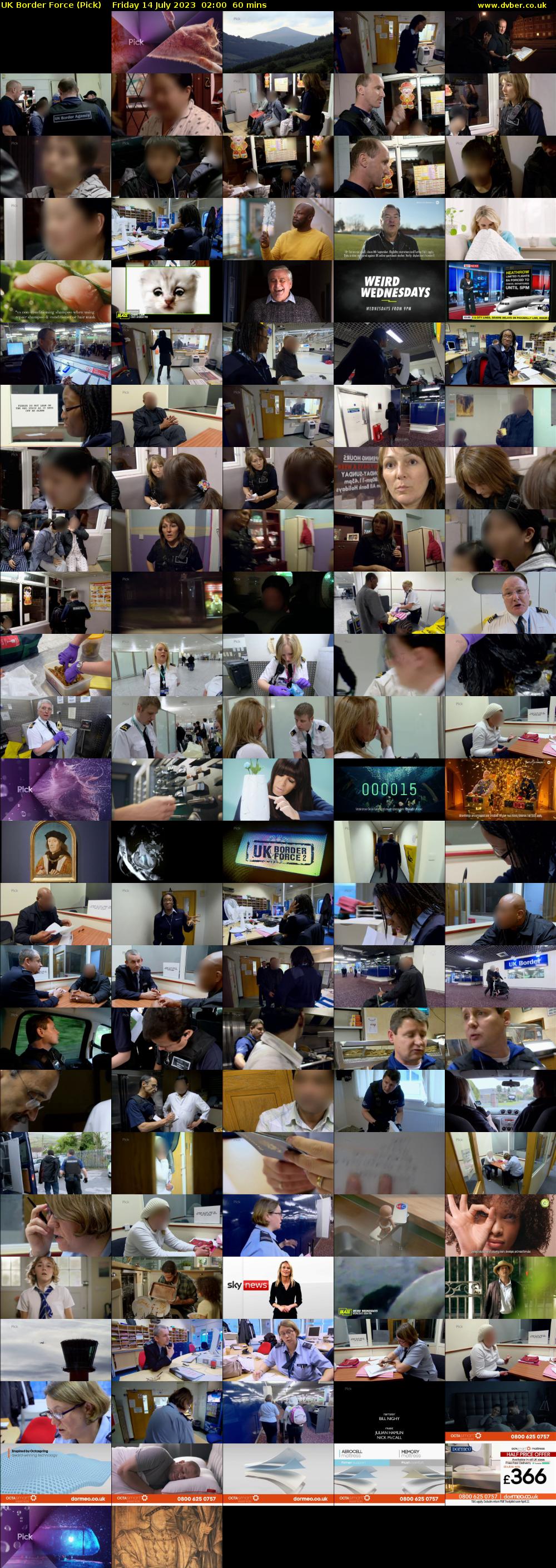 UK Border Force (Pick) Friday 14 July 2023 02:00 - 03:00