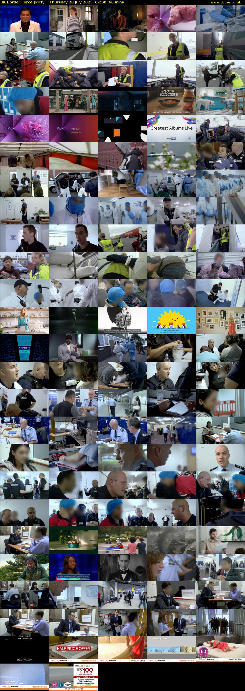 UK Border Force (Pick) Thursday 20 July 2023 02:00 - 03:00
