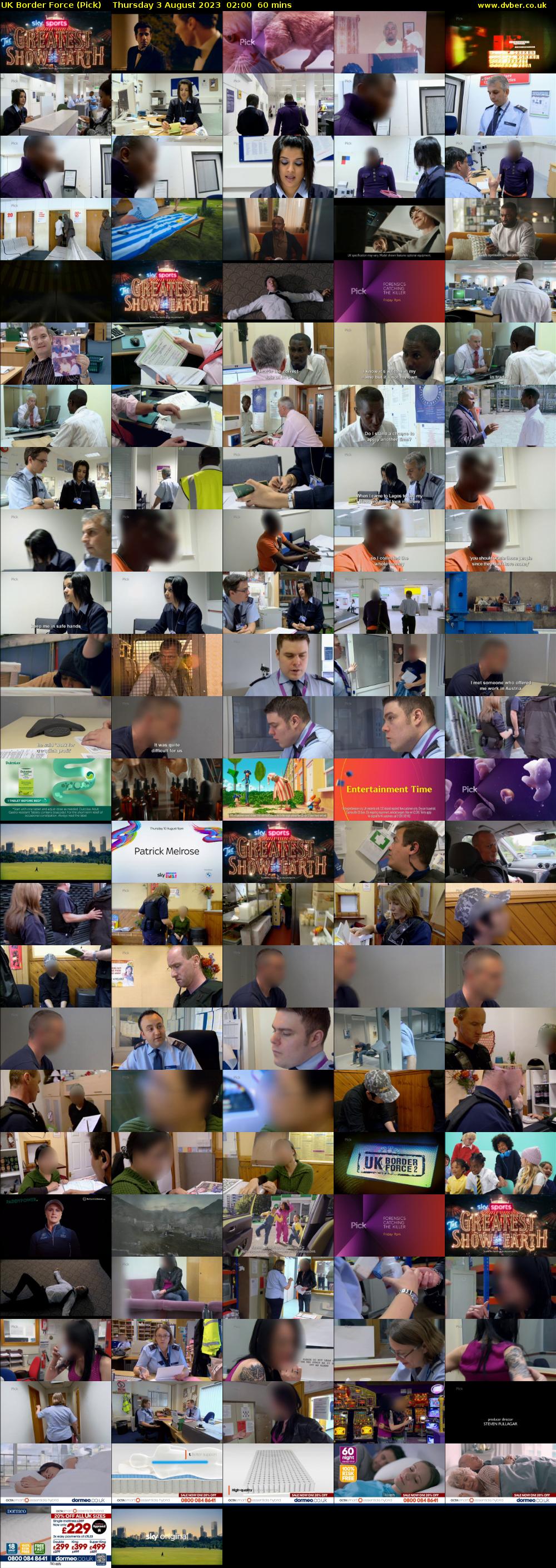UK Border Force (Pick) Thursday 3 August 2023 02:00 - 03:00