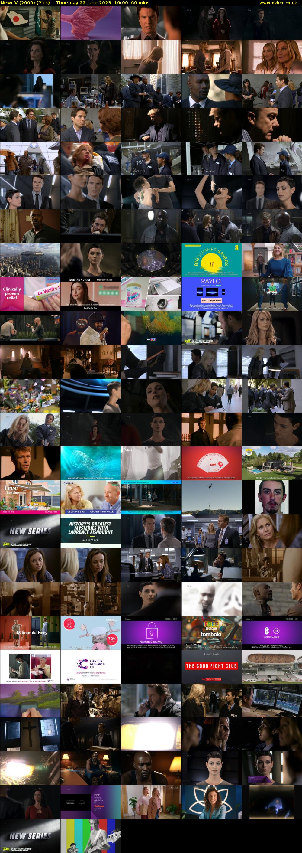V (2009) (Pick) Thursday 22 June 2023 16:00 - 17:00