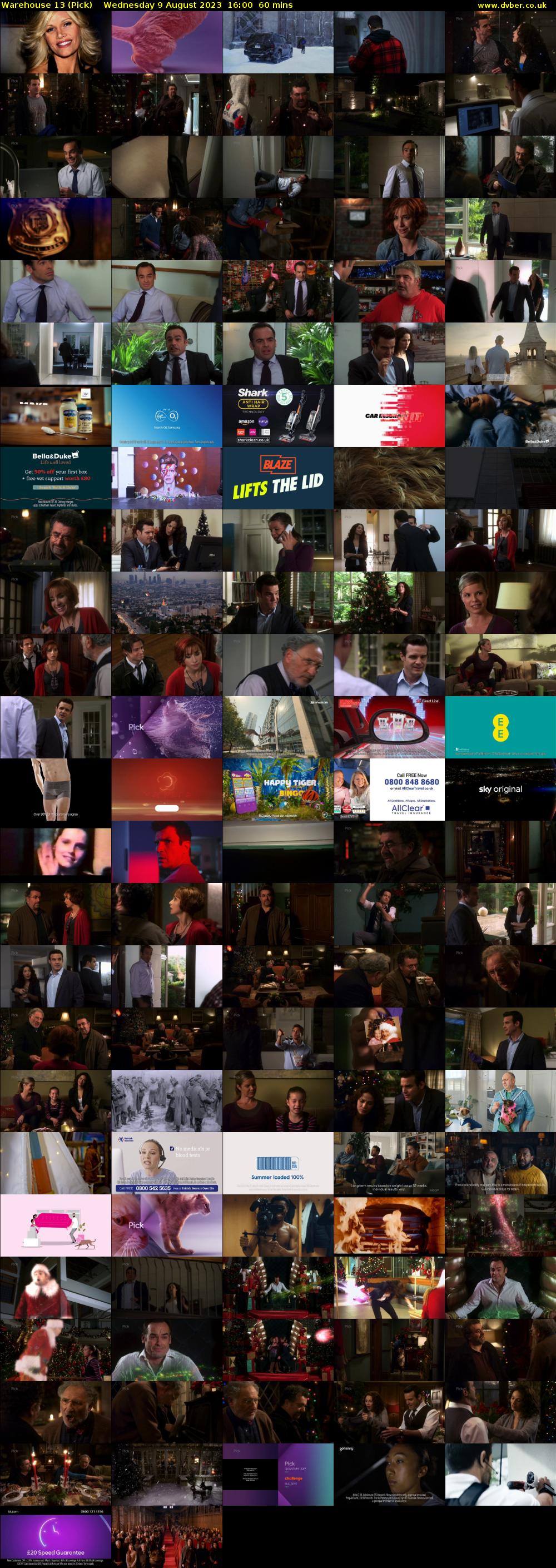 Warehouse 13 (Pick) Wednesday 9 August 2023 16:00 - 17:00