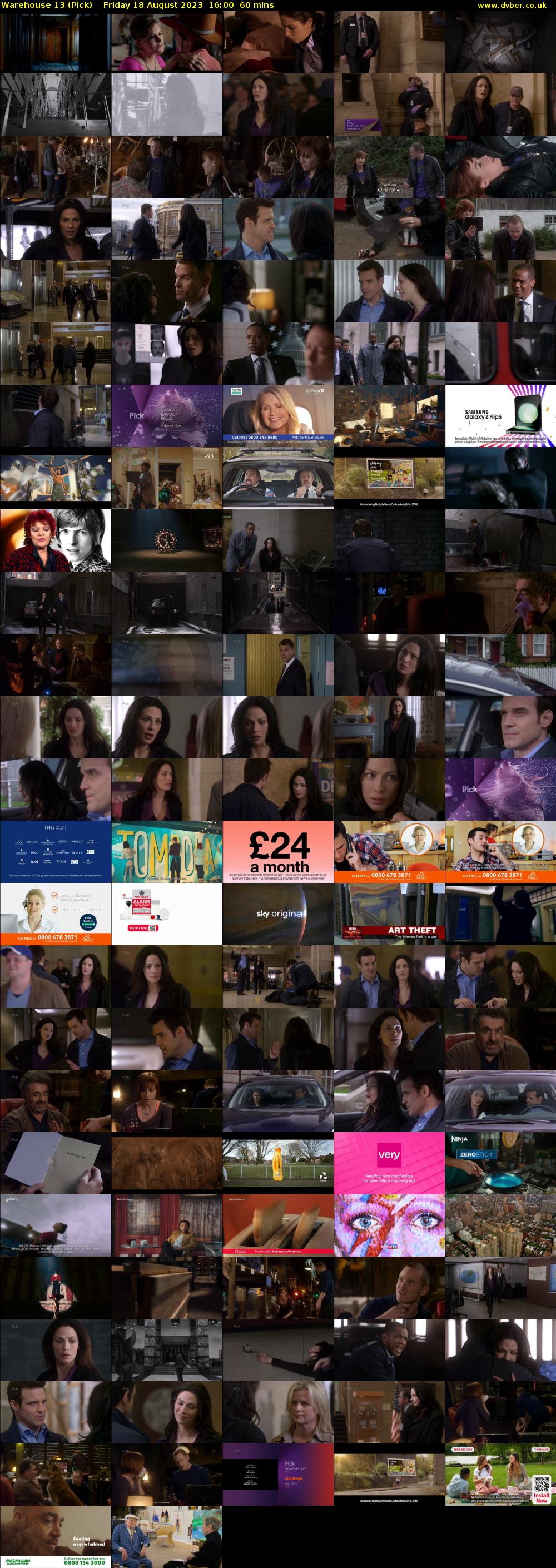 Warehouse 13 (Pick) Friday 18 August 2023 16:00 - 17:00