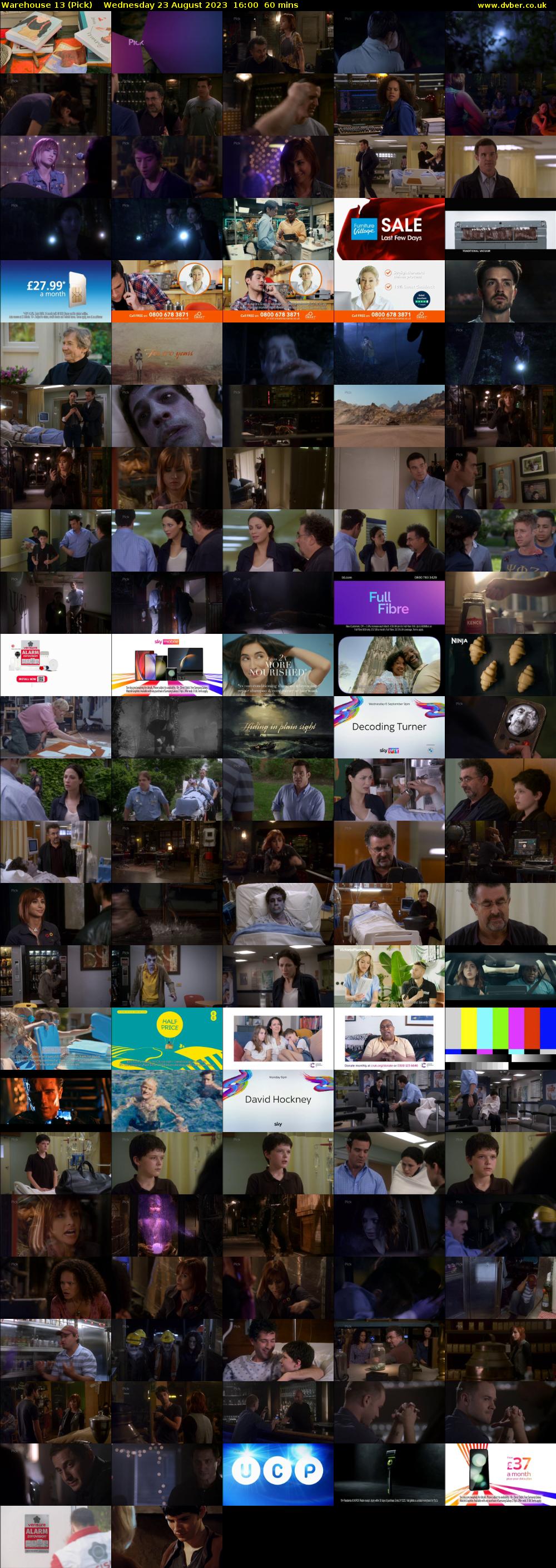 Warehouse 13 (Pick) Wednesday 23 August 2023 16:00 - 17:00
