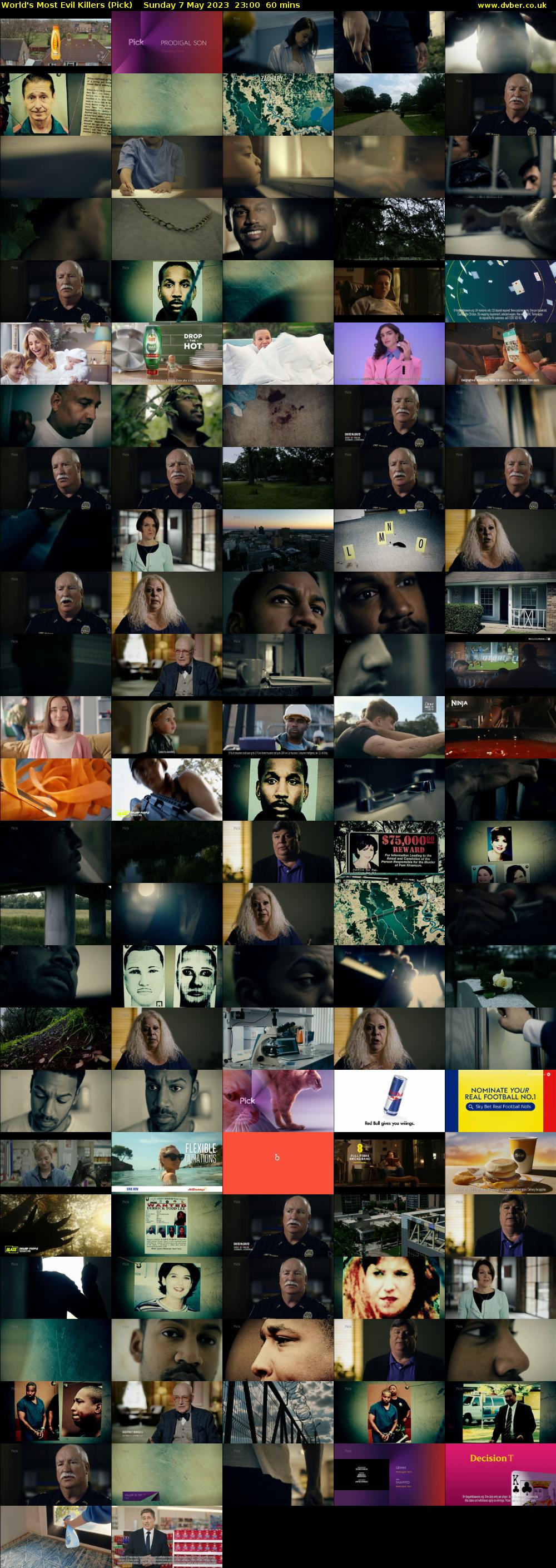 World's Most Evil Killers (Pick) Sunday 7 May 2023 23:00 - 00:00