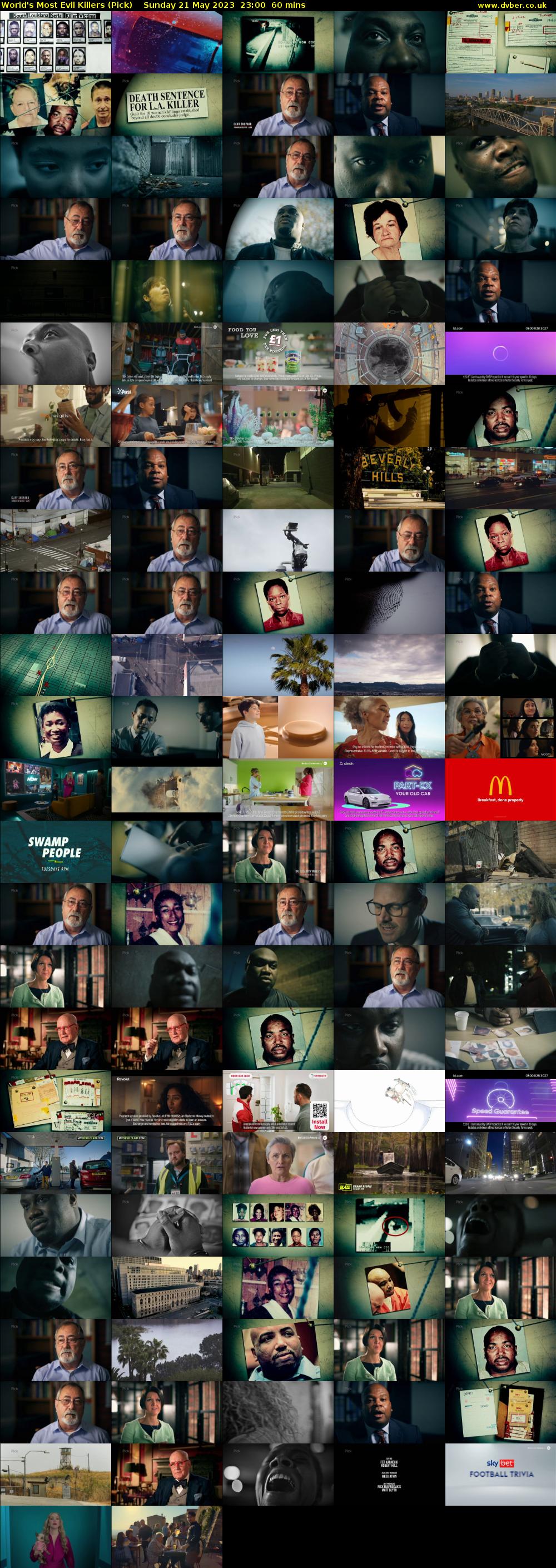 World's Most Evil Killers (Pick) Sunday 21 May 2023 23:00 - 00:00