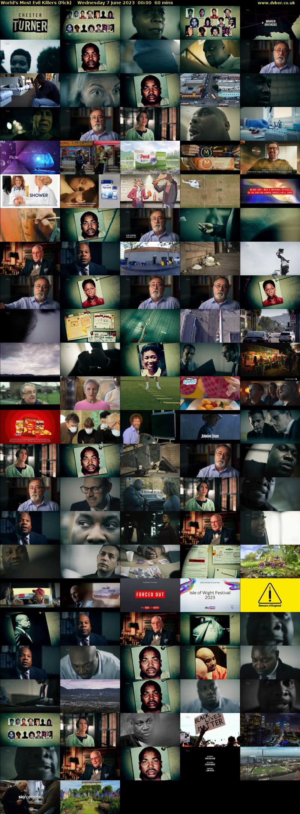 World's Most Evil Killers (Pick) Wednesday 7 June 2023 00:00 - 01:00