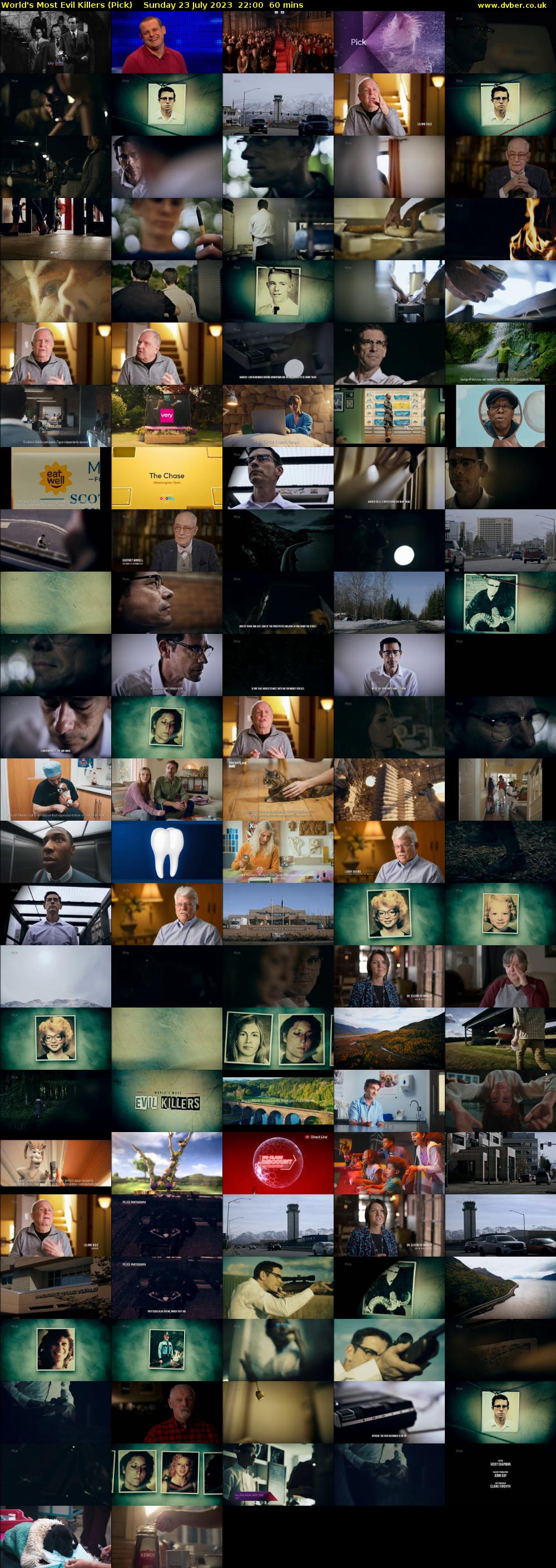 World's Most Evil Killers (Pick) Sunday 23 July 2023 22:00 - 23:00