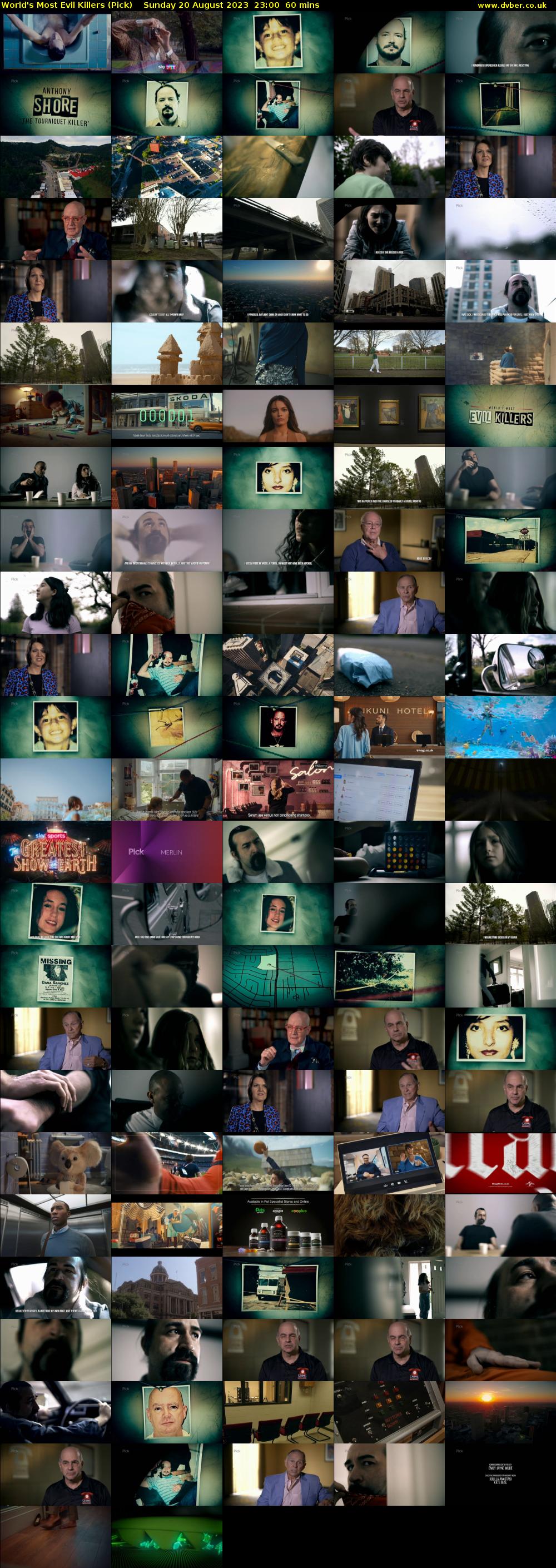 World's Most Evil Killers (Pick) Sunday 20 August 2023 23:00 - 00:00