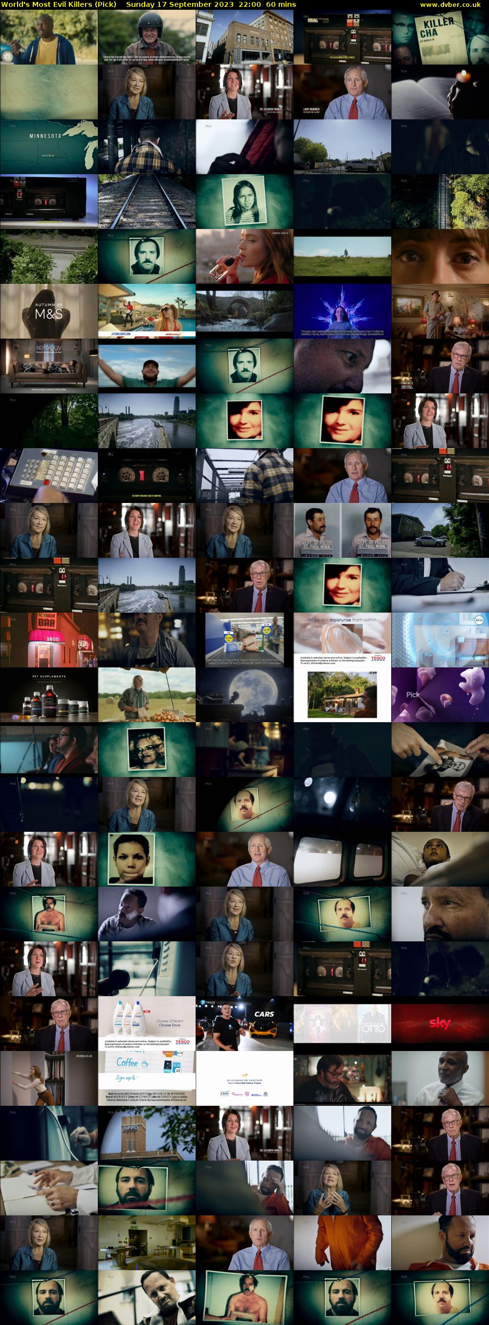 World's Most Evil Killers (Pick) Sunday 17 September 2023 22:00 - 23:00