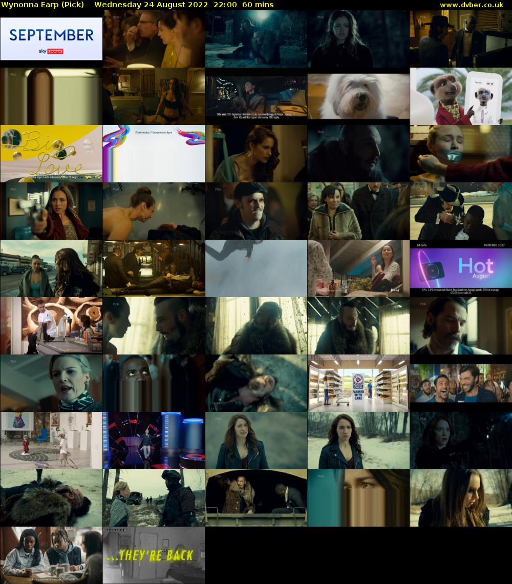 Wynonna Earp (Pick) Wednesday 24 August 2022 22:00 - 23:00