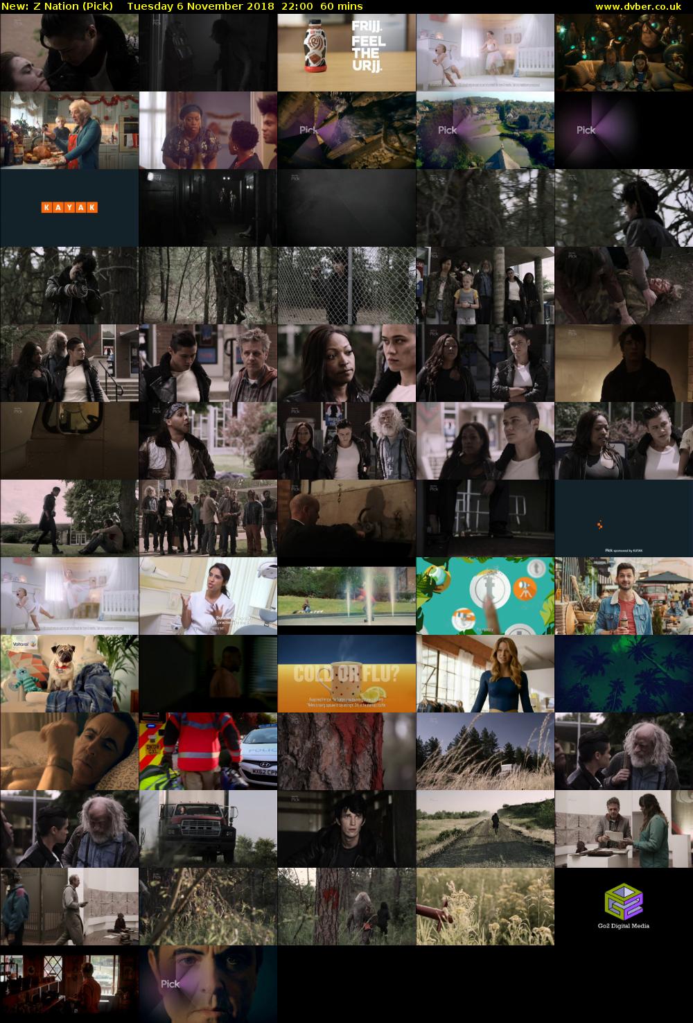 Z Nation (Pick) Tuesday 6 November 2018 22:00 - 23:00