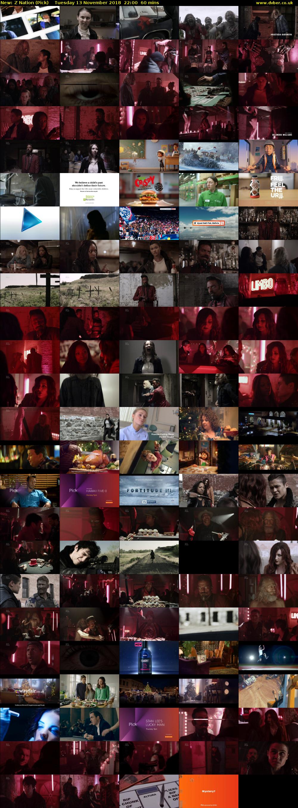 Z Nation (Pick) Tuesday 13 November 2018 22:00 - 23:00