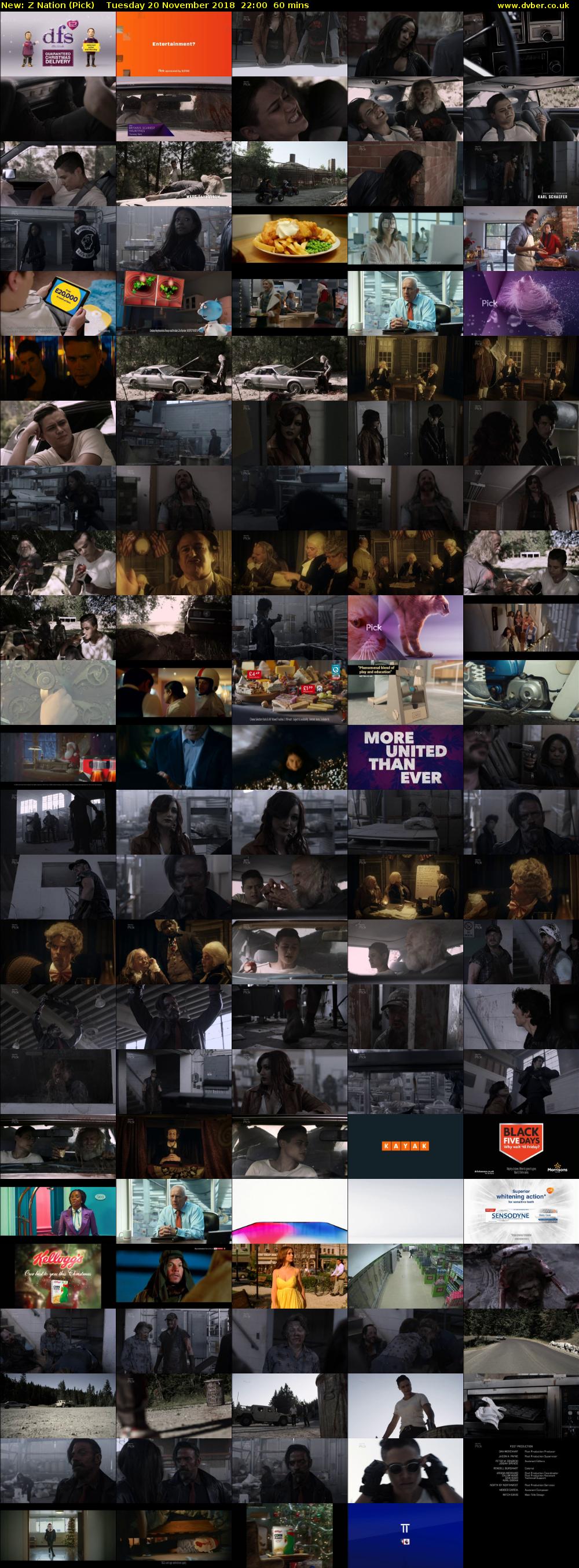 Z Nation (Pick) Tuesday 20 November 2018 22:00 - 23:00