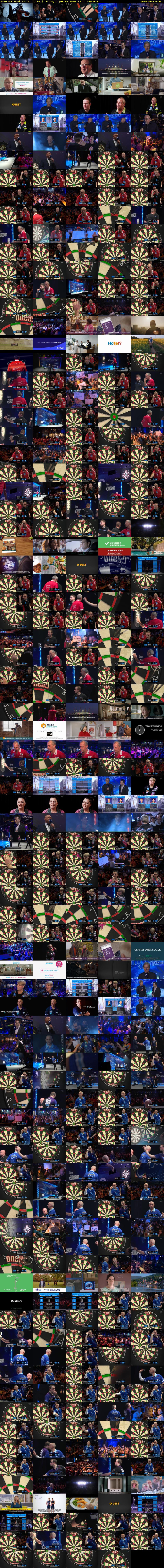 2020 BDO World Darts... (QUEST) Friday 10 January 2020 13:00 - 17:00