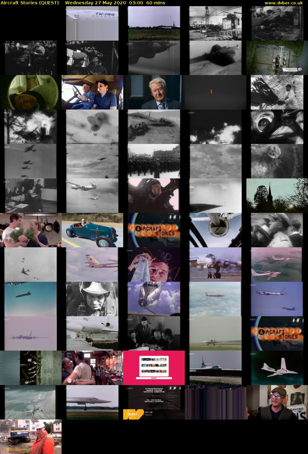 Aircraft Stories (QUEST) Wednesday 27 May 2020 03:00 - 04:00