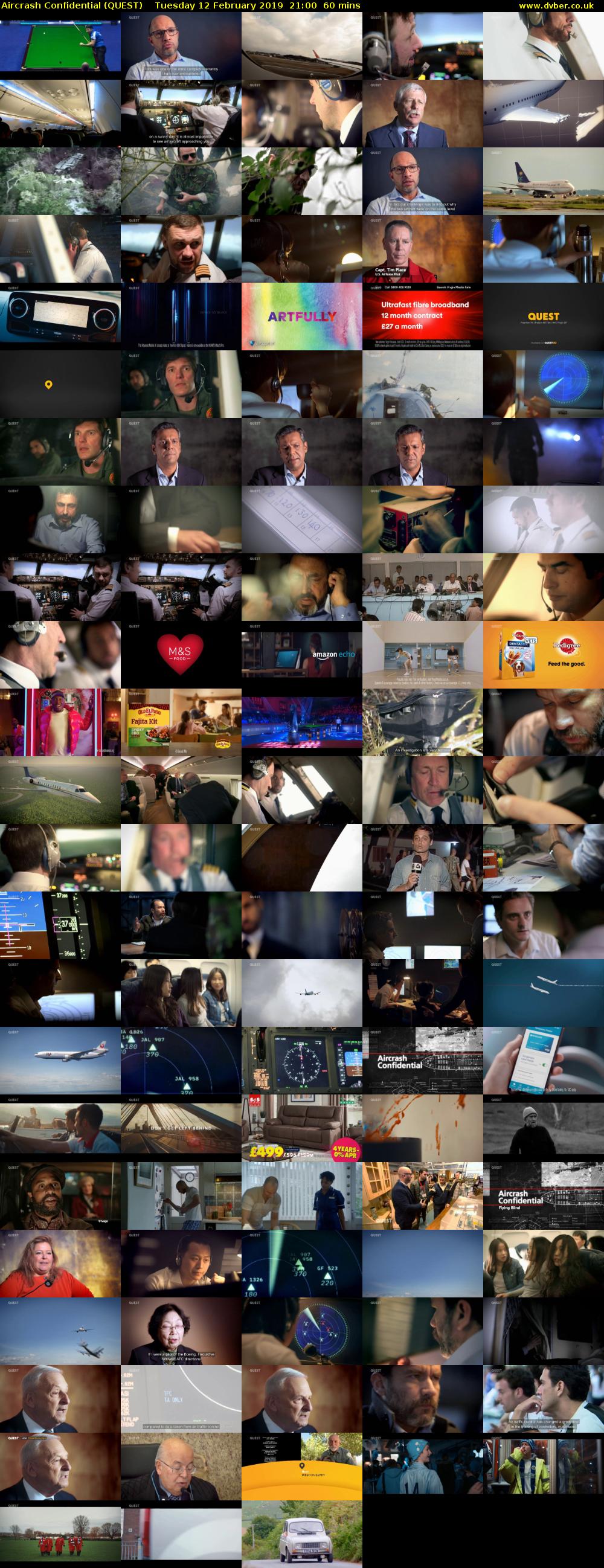 Aircrash Confidential (QUEST) Tuesday 12 February 2019 21:00 - 22:00