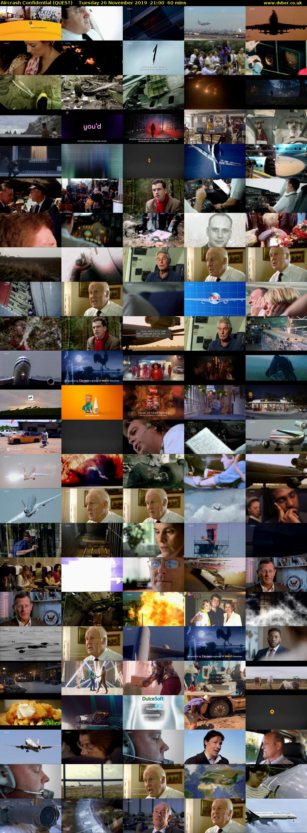 Aircrash Confidential (QUEST) Tuesday 26 November 2019 21:00 - 22:00