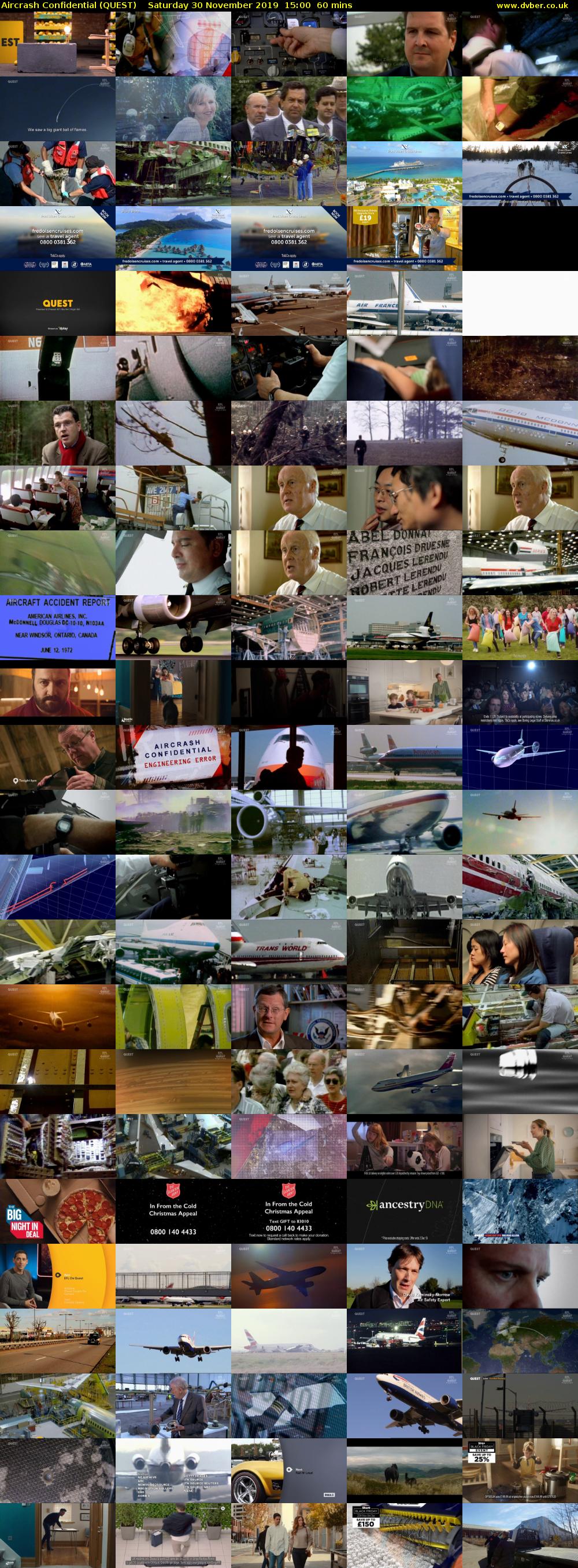 Aircrash Confidential (QUEST) Saturday 30 November 2019 15:00 - 16:00