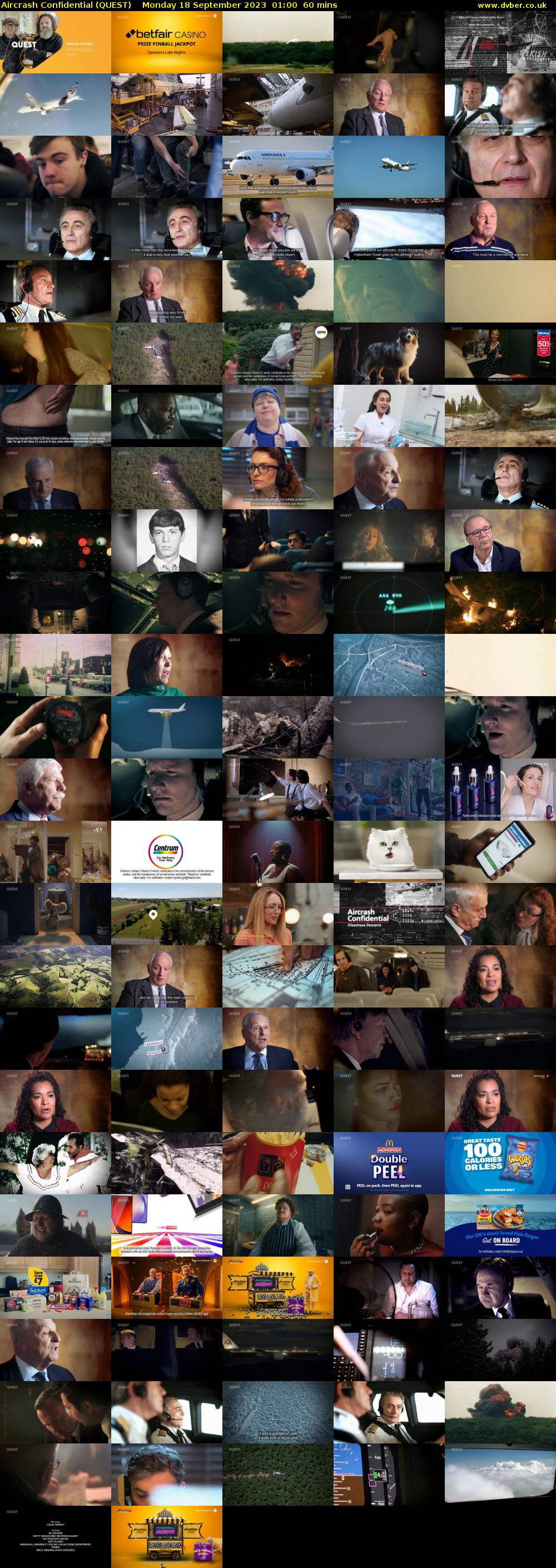 Aircrash Confidential (QUEST) Monday 18 September 2023 01:00 - 02:00