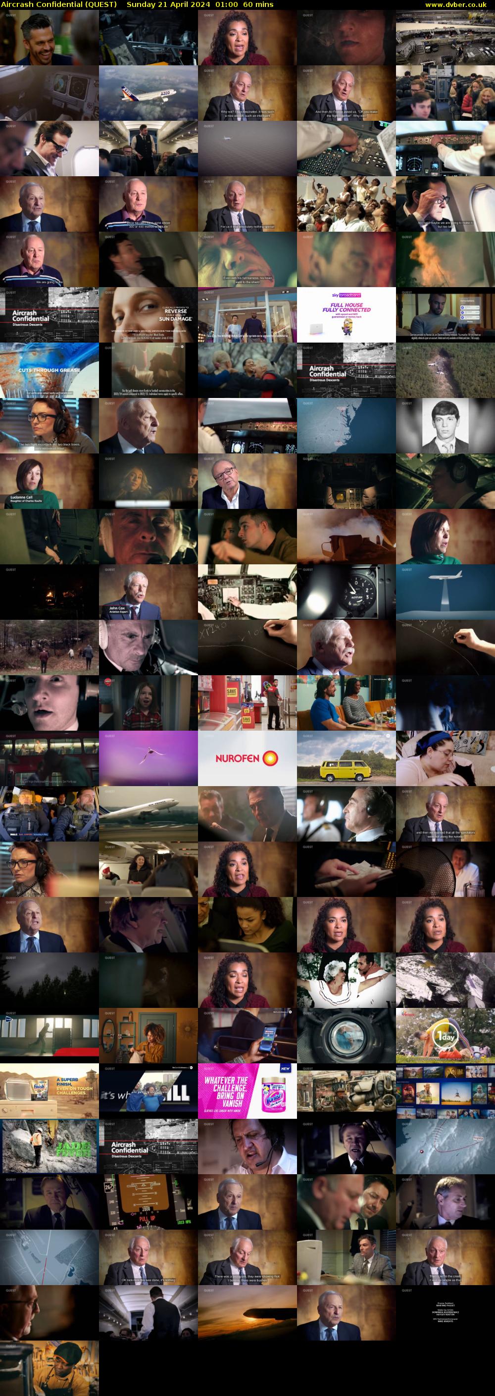 Aircrash Confidential (QUEST) Sunday 21 April 2024 01:00 - 02:00