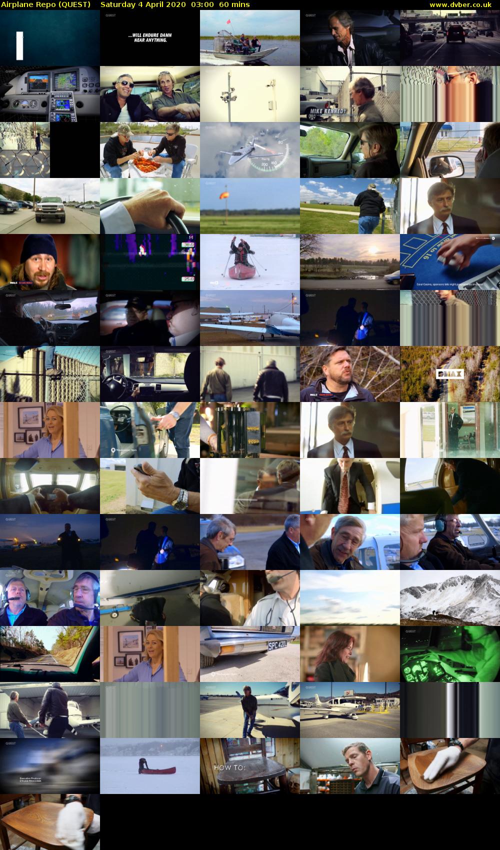 Airplane Repo (QUEST) Saturday 4 April 2020 03:00 - 04:00