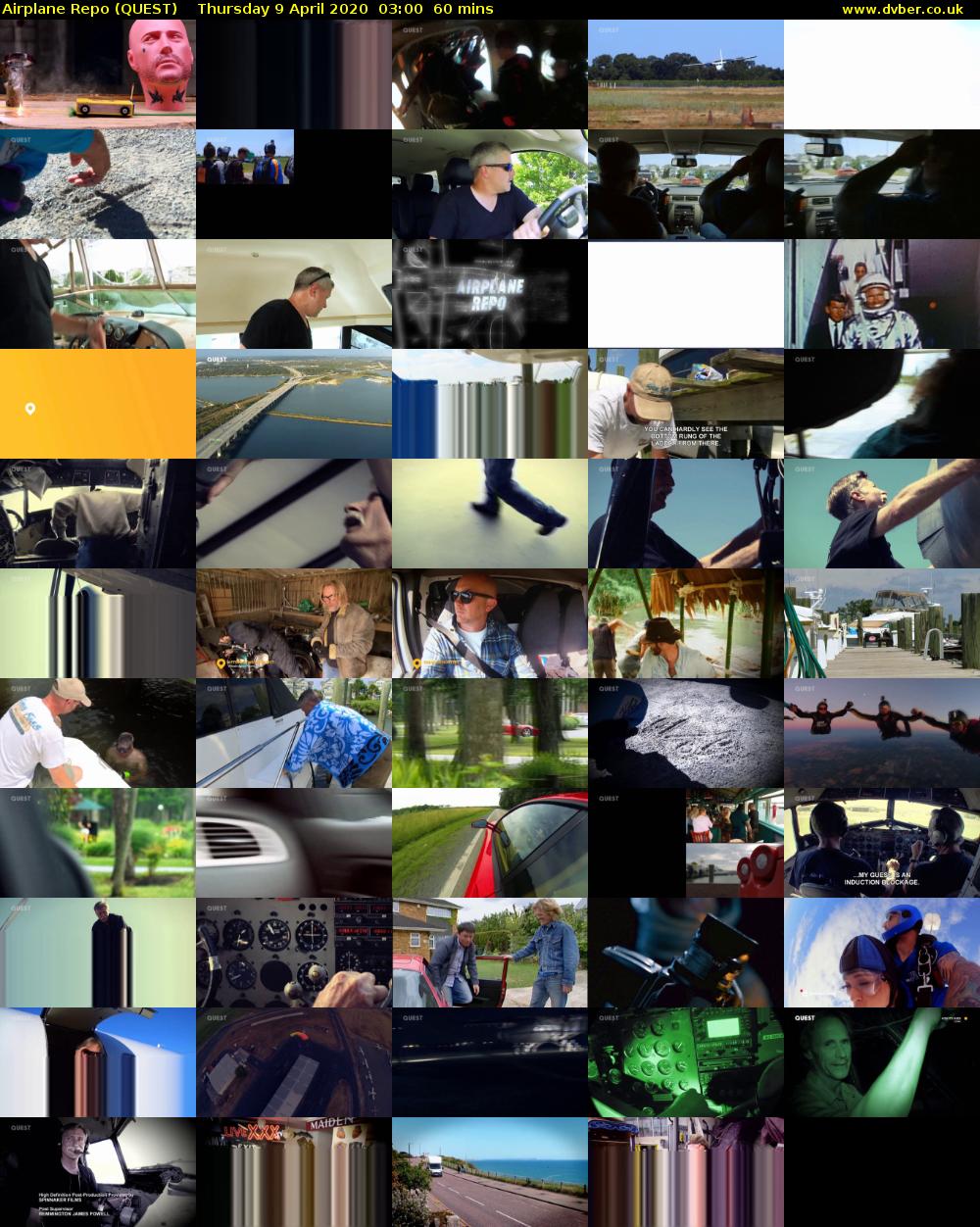 Airplane Repo (QUEST) Thursday 9 April 2020 03:00 - 04:00