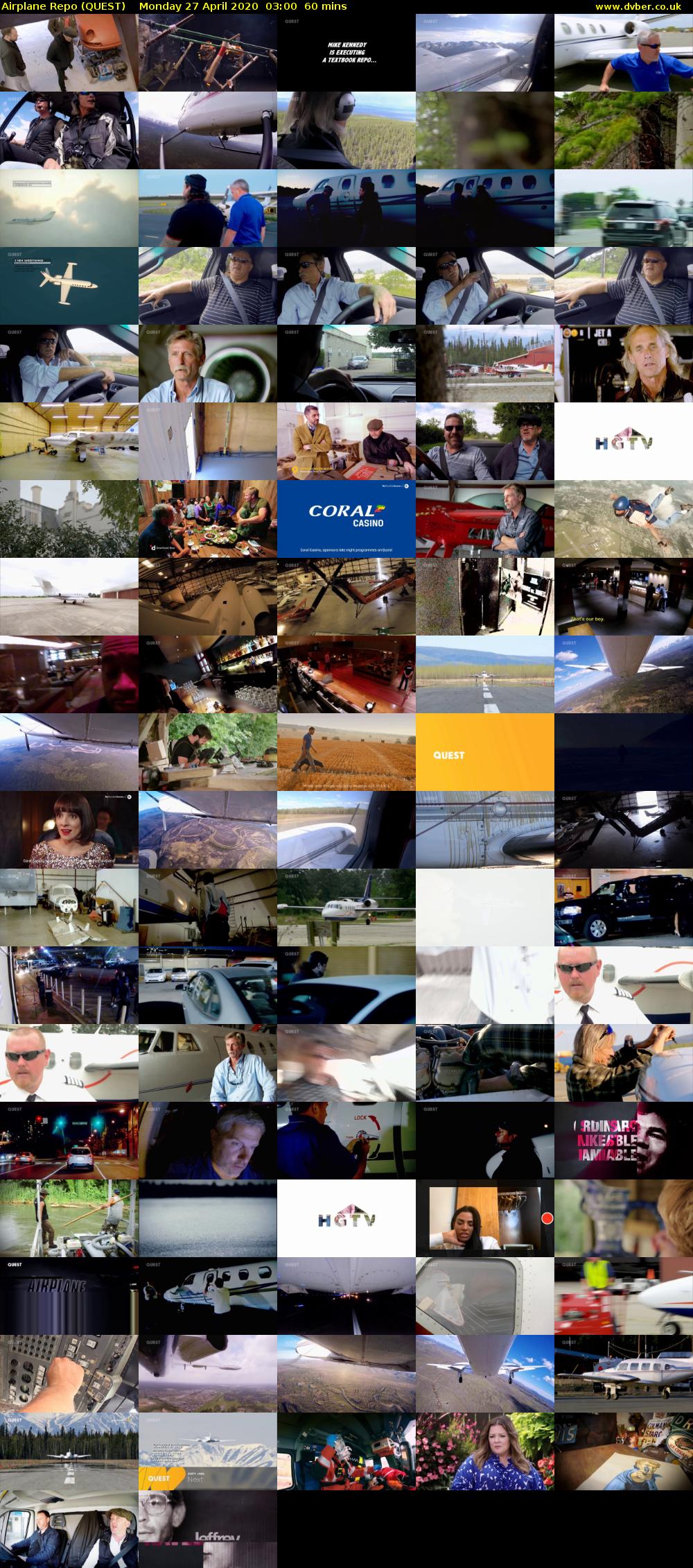 Airplane Repo (QUEST) Monday 27 April 2020 03:00 - 04:00