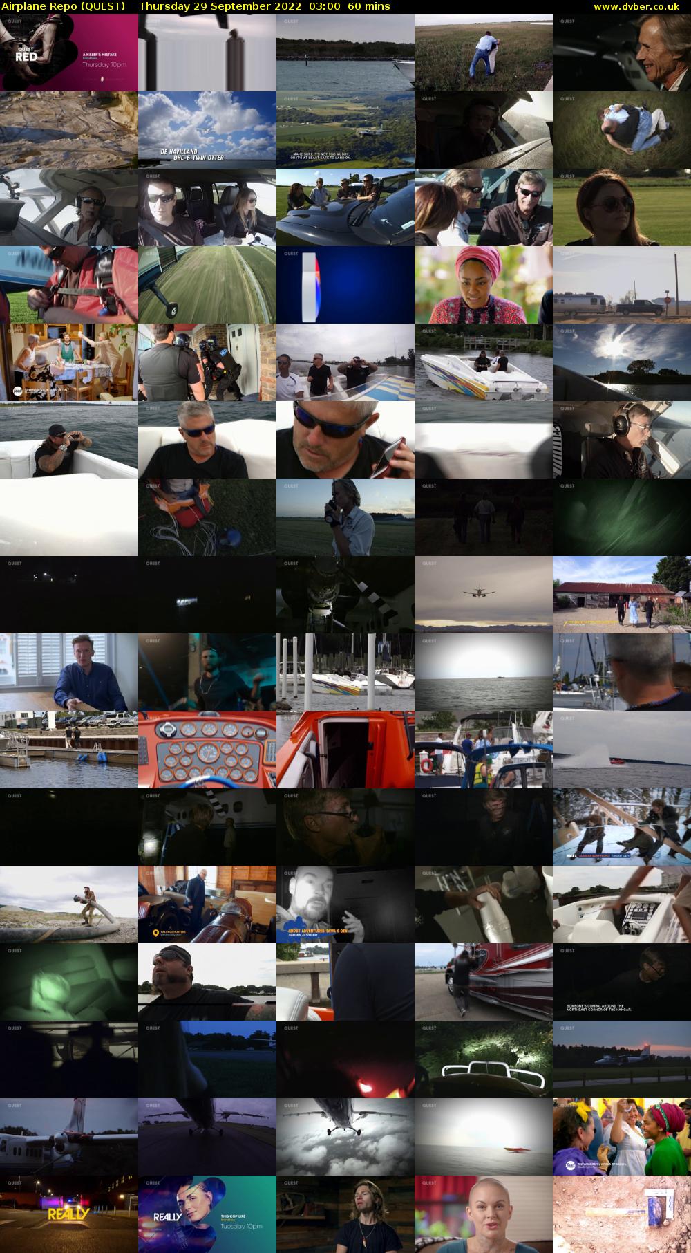 Airplane Repo (QUEST) Thursday 29 September 2022 03:00 - 04:00