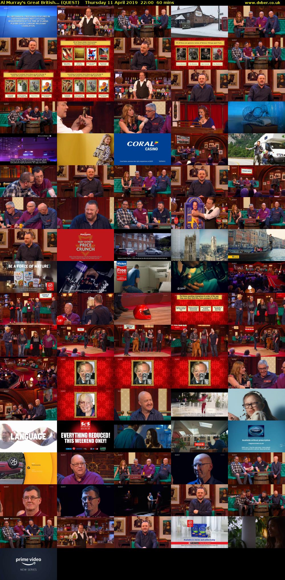 Al Murray's Great British... (QUEST) Thursday 11 April 2019 22:00 - 23:00
