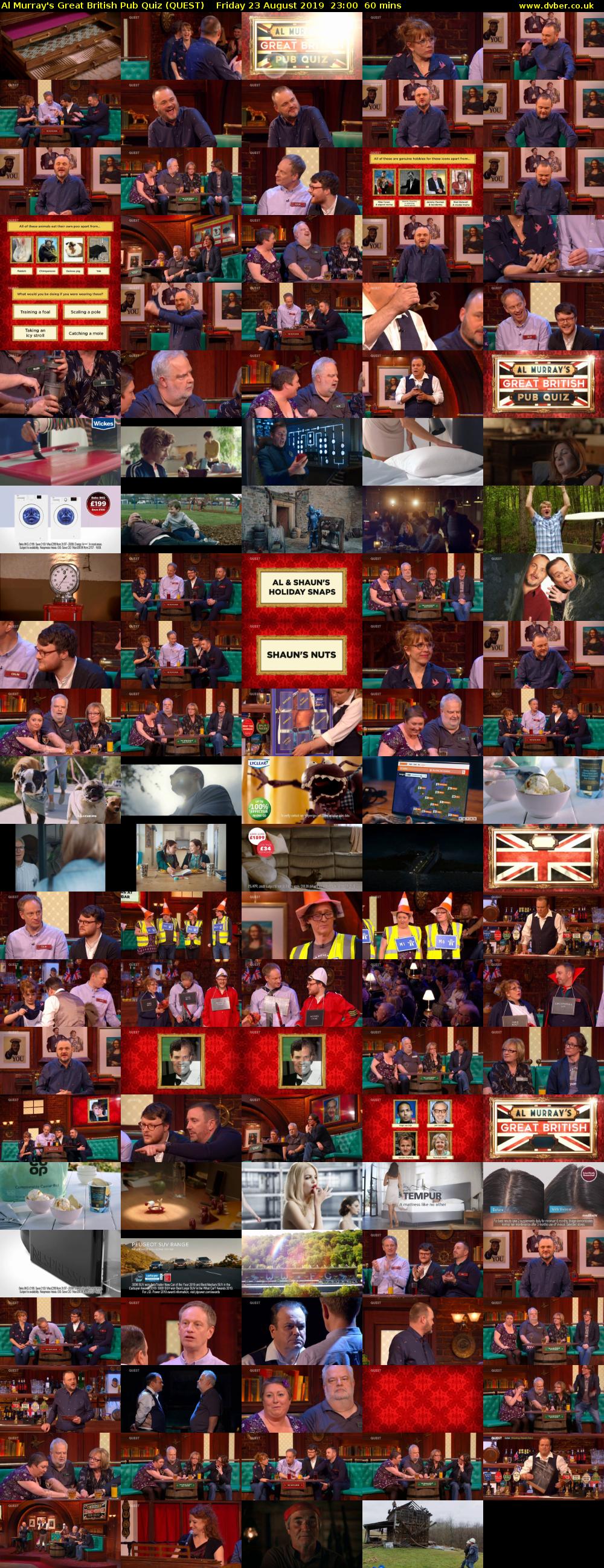 Al Murray's Great British Pub Quiz (QUEST) Friday 23 August 2019 23:00 - 00:00