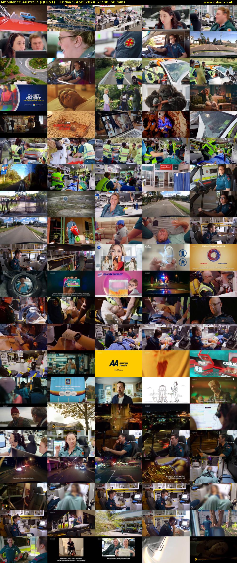 Ambulance Australia (QUEST) Friday 5 April 2024 21:00 - 22:00