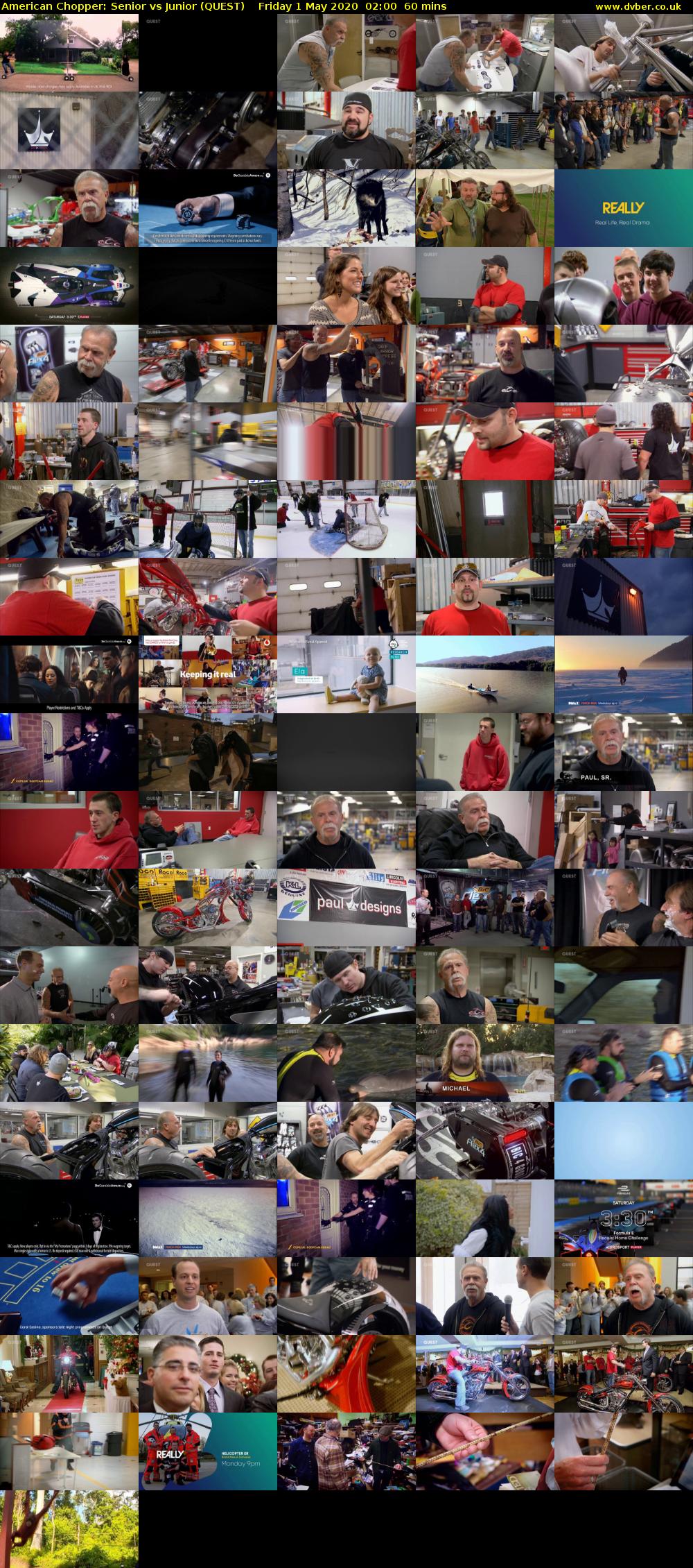 American Chopper: Senior vs Junior (QUEST) Friday 1 May 2020 02:00 - 03:00