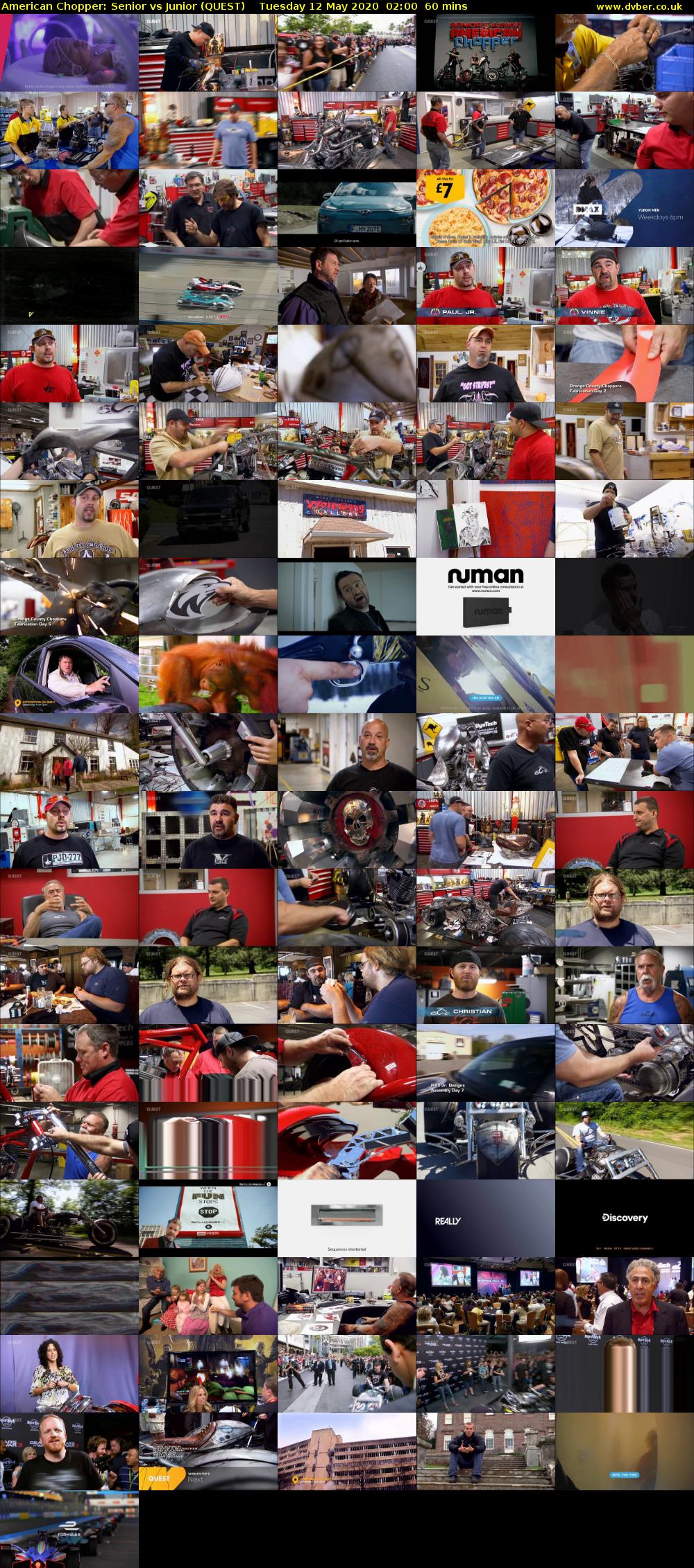 American Chopper: Senior vs Junior (QUEST) Tuesday 12 May 2020 02:00 - 03:00